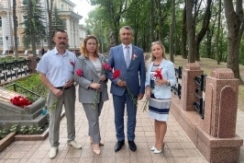 Член Совета Республики О.Жингель принял участие в памятном мероприятии в г. Витебске