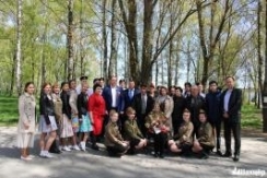 Член Совета Республики И.Головатый поздравил ветеранов Великой Отечественной войны