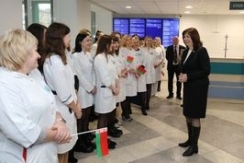 Председатель Совета Республики Н.Кочанова приняла участие в открытии нового здания поликлиники г. Минска