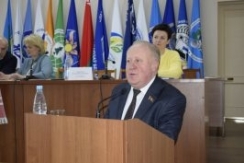 Член Совета Республики В.Лискович принял участие в собрании профсоюзной организации
