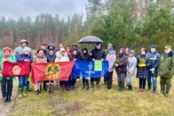 Член Совета Республики Т.Шатликова приняла участие в республиканской акции «Неделя леса»