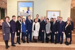 Члены Совета Республики О.Дьяченко и И.Каско приняли участие в выездном семинаре-совещании