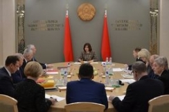 Под руководством Председателя Совета Республики Н.Кочановой прошло очередное заседание экспертного совета