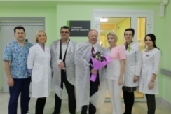 Член Президиума Совета Республики В.Лискович посетил хирургический корпус Лидской ЦРБ