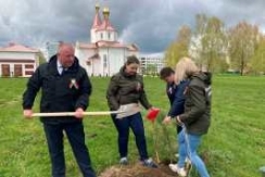 Член Совета Республики О.Дьяченко принял участие в создании парка Памяти и Славы на Буйничском поле