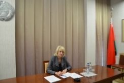 Член Президиума Совета Республики Т.Рунец
приняла участие в работе постоянно действующей комиссии