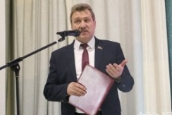 Член Совета Республики В.Полищук принял участие в мероприятии по итогам развития Дрибинского района