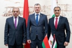 Член Совета Республики О.Романов встретился с Послом Палестины в Беларуси