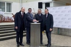 Член Совета Республики А. Кушнаренко принял участие в торжественном мероприятии, посвященному пуску природного газа в агрогородке Тетерино.