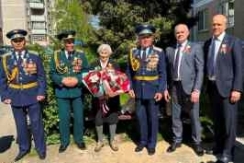 В.Байко посетил и поздравил с 78-й годовщиной Победы ветерана войны