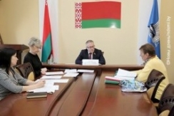 Член Совета Республики В.Котович провел прием граждан в Жлобинском райисполкоме
