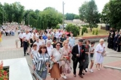 Член Совета Республики И.Сачковская приняла участие в мероприятиях ко Дню Независимости Республики Беларусь
