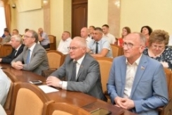Член Совета Республики О.Жингель принял участие в сессии областного Совета депутатов