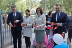 Председатель Совета Республики Н.Кочанова приняла участие в церемонии открытия лаборатории