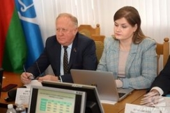 Член Президиума Совета Республики В.Лискович принял участие в заседании администрации Московского района г. Бреста