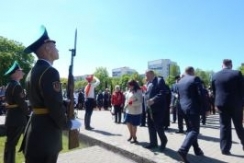 Член Совета Республики И.Сачковская приняла участие в мероприятиях, посвященных Дню Победы