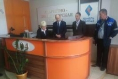 Член Совета Республики А.Кушнаренко посетил производственное управление «Речицагаз»
