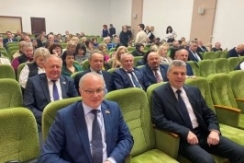 Члены Совета Республики Ю.Деркач и В.Лискович приняли участие в республиканском семинаре-совещании