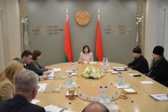 Председатель Совета Республики Н.Кочанова провела совещание с руководством государственных органов и Белорусской православной церкви