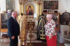 Член Совета Республики О.Дьяченко посетил Духовно-просветительский центр имени святителя Георгия Конисского в Могилеве