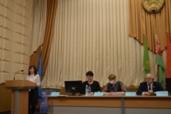 Член Совета Республики Ю.Деркач принял участие в заседании совета Толочинского районного объединения профсоюзов