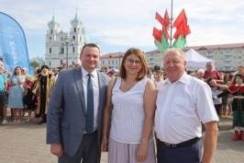 Член Совета Республики В.Лискович принял участие в праздничных мероприятиях к 895-летию г. Гродно