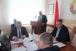 Член Президиума Совета Республики М.Русый принял участие в заседании Пинского райисполкома