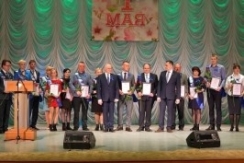 Член Совета Республики Ю.Деркач принял участие в торжественном мероприятии, посвященном празднику 1 Мая.