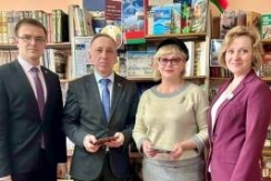 Член Совета Республики Т.Шатликова посетила учреждения образования г.Кобрина