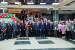 Член Совета Республики А.Ляхов принял участие в торжествах по случаю 55-летия Управления полевых сейсморазведочных работ